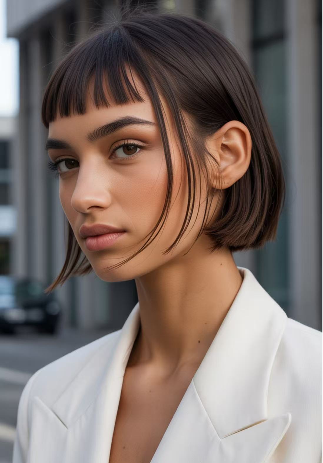 Baby Bangs hairstyle