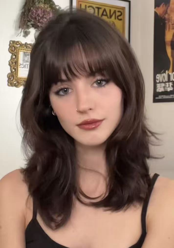 Blunt Bangs hairstyle