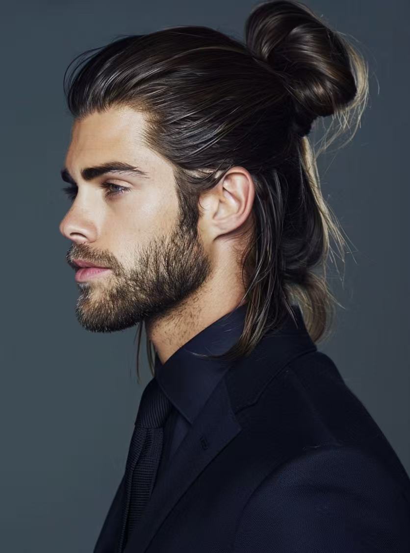 Man Bun hairstyle