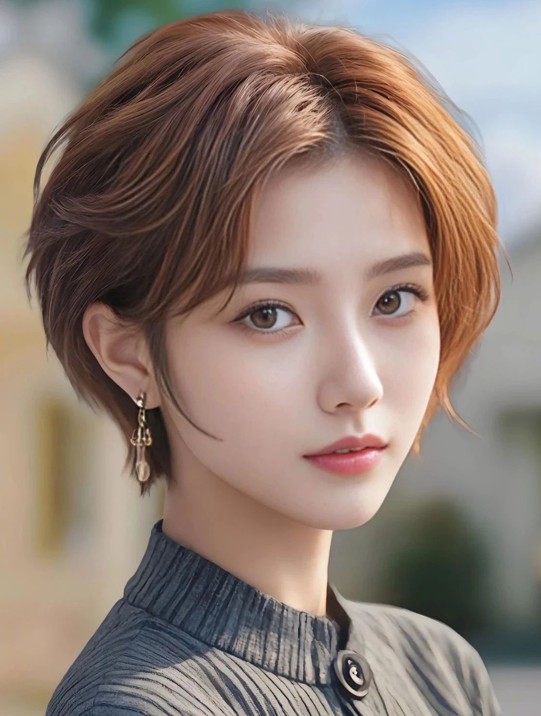 Voluminous Short Bob