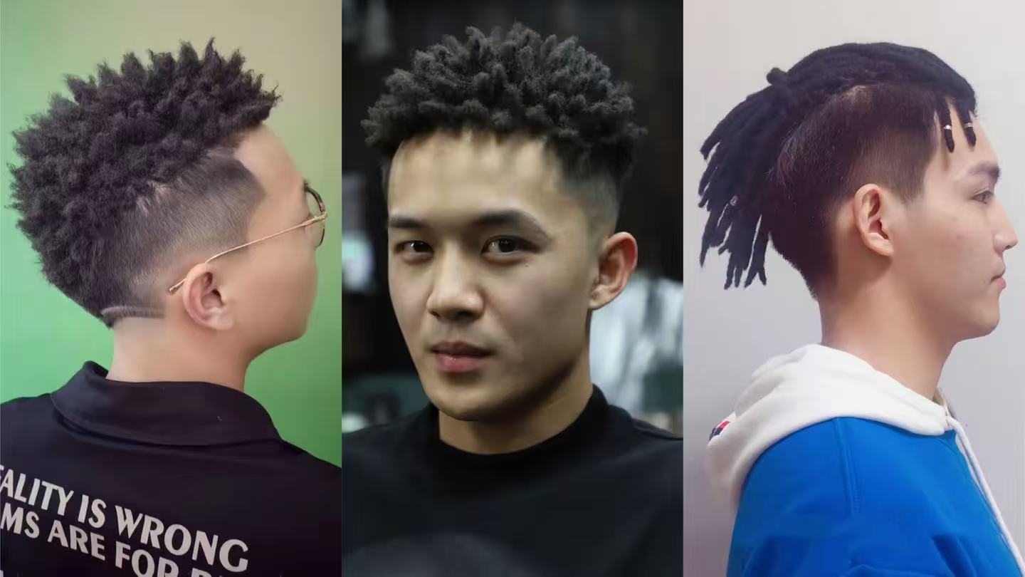 Hip Hop Men Hairstyle