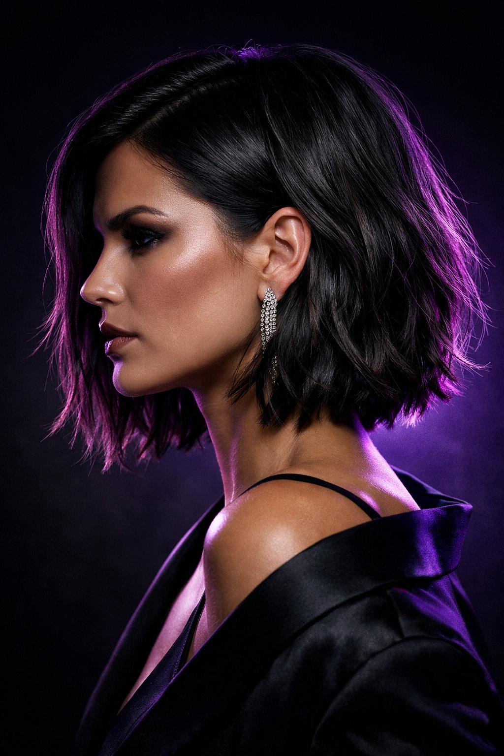 Nirvana Bob side profile showing softening effect