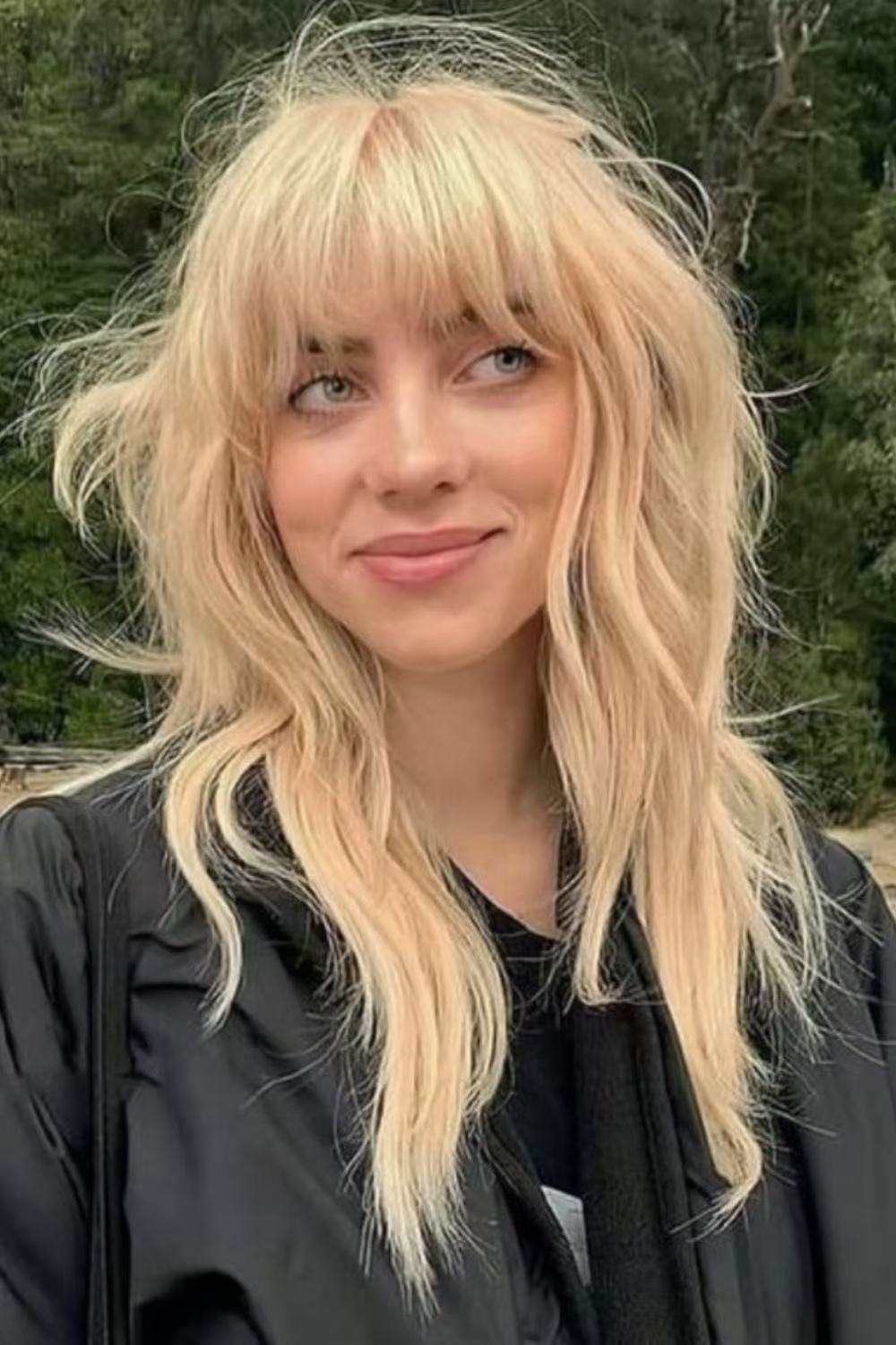 Billie Eilish Wolf Cut